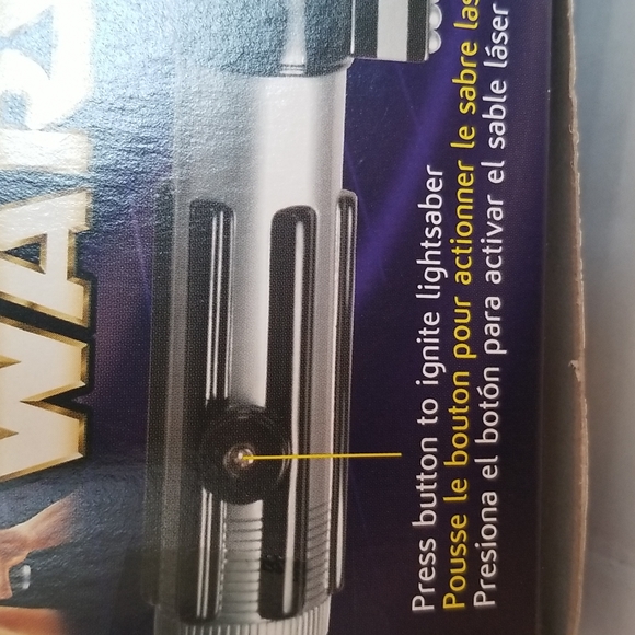 Vintage Hasbro NEW Star Wars Attack of The Clones Anakin Skywalker Lightsaber - Picture 10 of 12